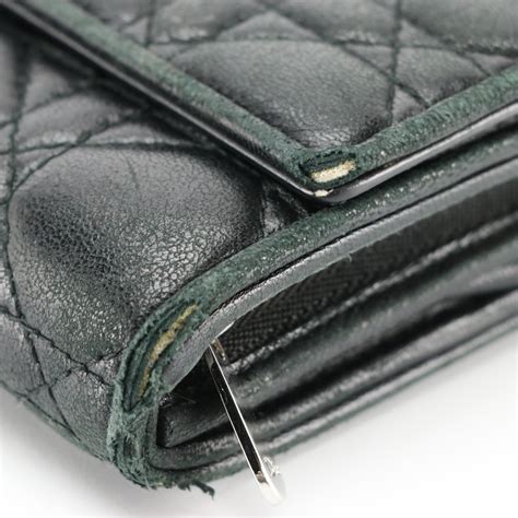 dior accordion wallet
